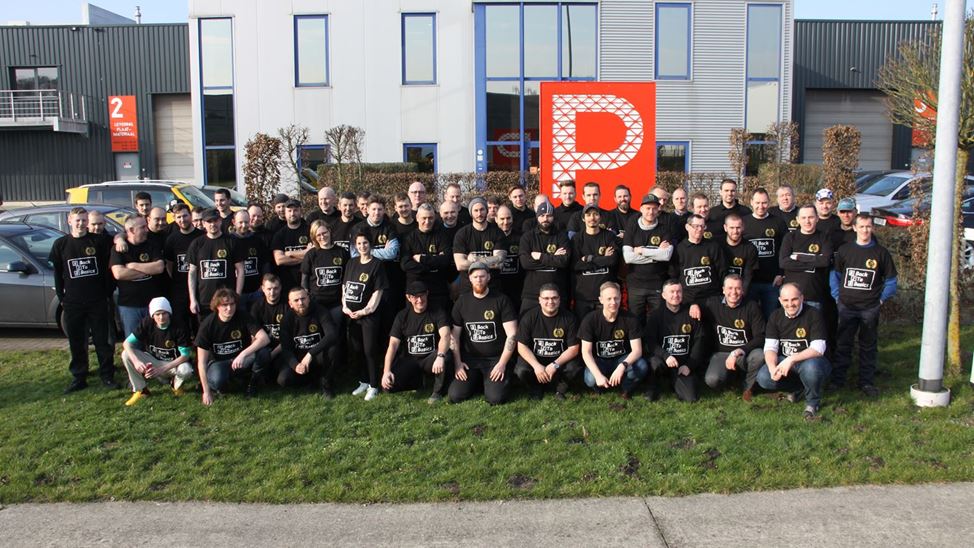 Het voltallige Provan team...
